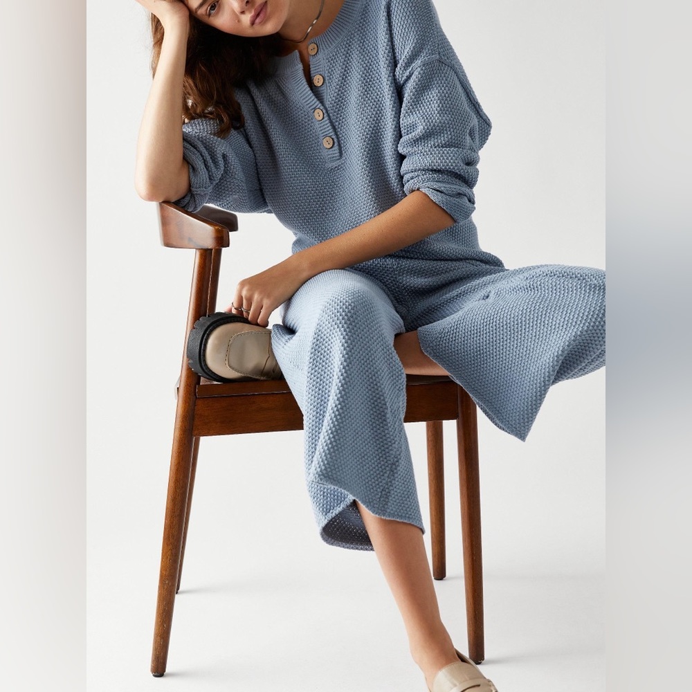 Free People Beach Hailee Sweater Set Size XL